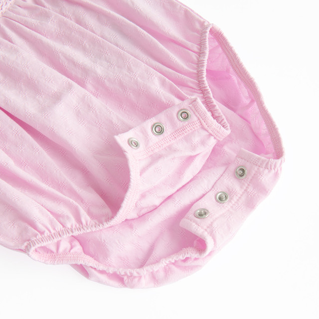 Боди с къс ръкав, цвят: Розов