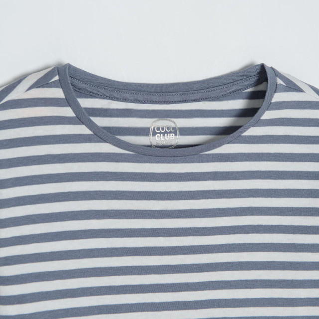 Тениска с дълъг ръкав, цвят: Тъмно син