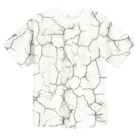 Тениска с къс ръкав, цвят: Бял