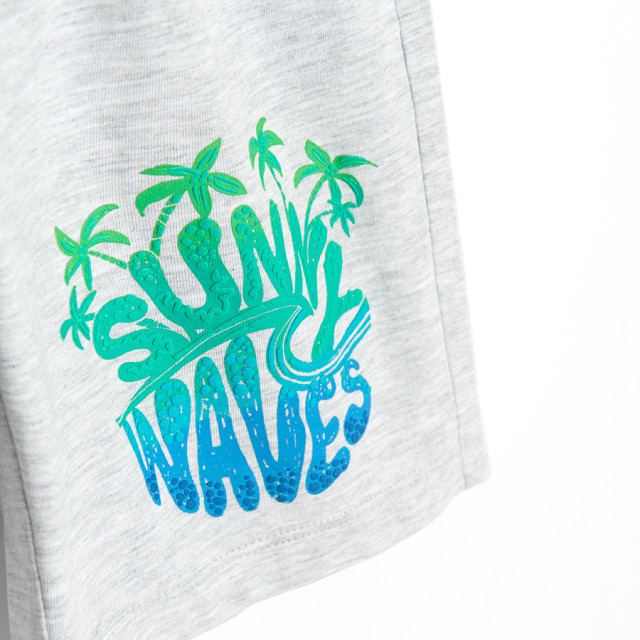 Шорти, цвят: Св. сив меланж