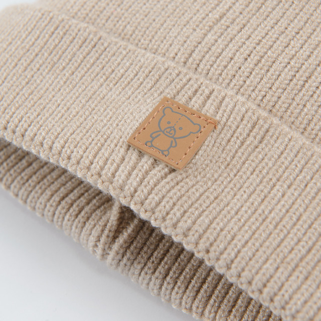 Шапка, цвят: Бежов меланж