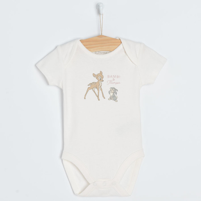 Боди с къс ръкав 3бр. BAMBI, цвят: Микс