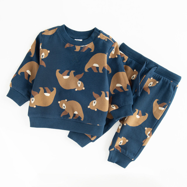 Спортен комплект 2бр., цвят: Морско син