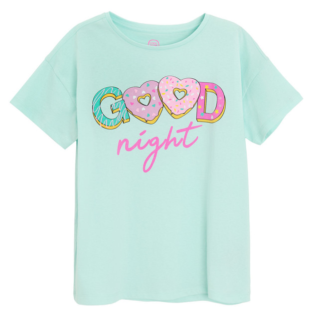 Пижама, цвят: Тюркоазен