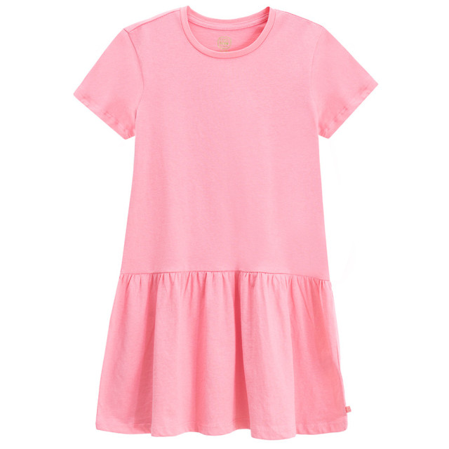 Рокля с къс ръкав 2бр., цвят: Розов