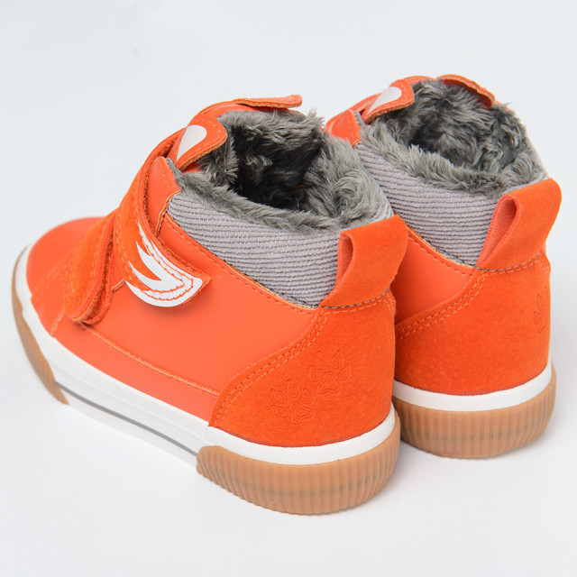 Високи обувки, цвят: Оранжев