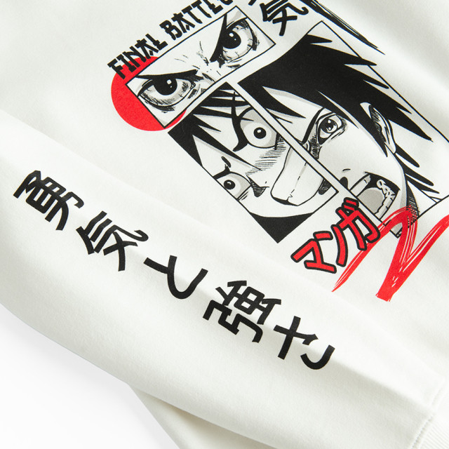 Суитчър, цвят: Бял