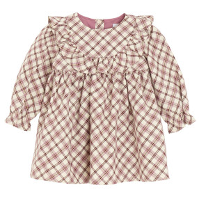 Рокля с дълъг ръкав, цвят: Микс