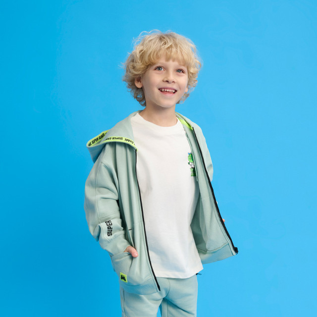 Суитчър, цвят: Зелен