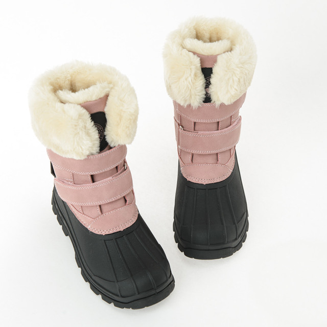 Зимни ботуши, цвят: Светло розов