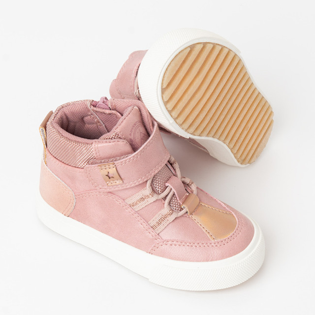 Високи обувки, цвят: Светло розов