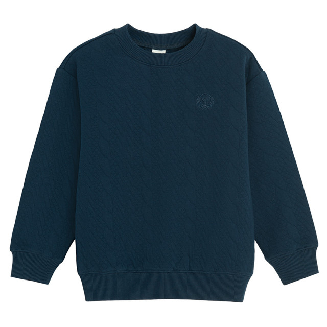 Блуза с дълъг ръкав, цвят: Морско син