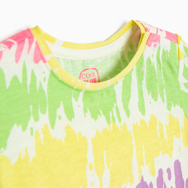 Тениска с къс ръкав, цвят: Микс