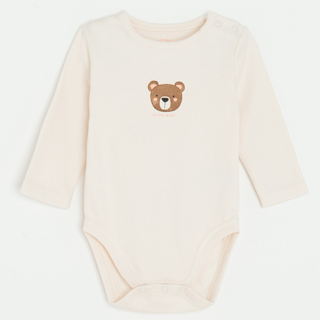 Боди с дълъг ръкав 3бр., цвят: Микс