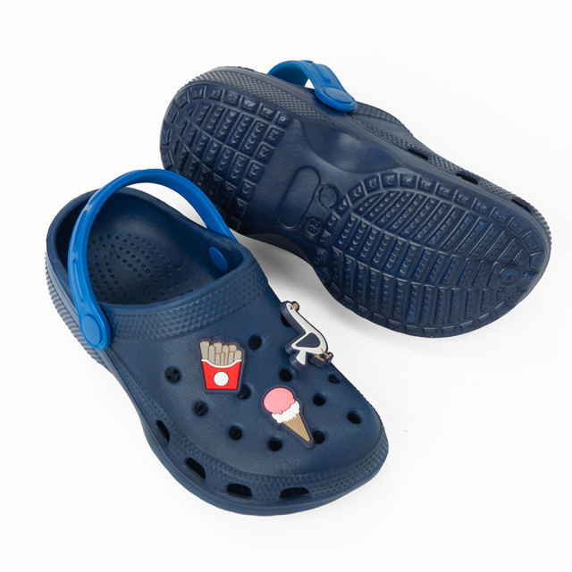 Плажни чехли, цвят: Морско син