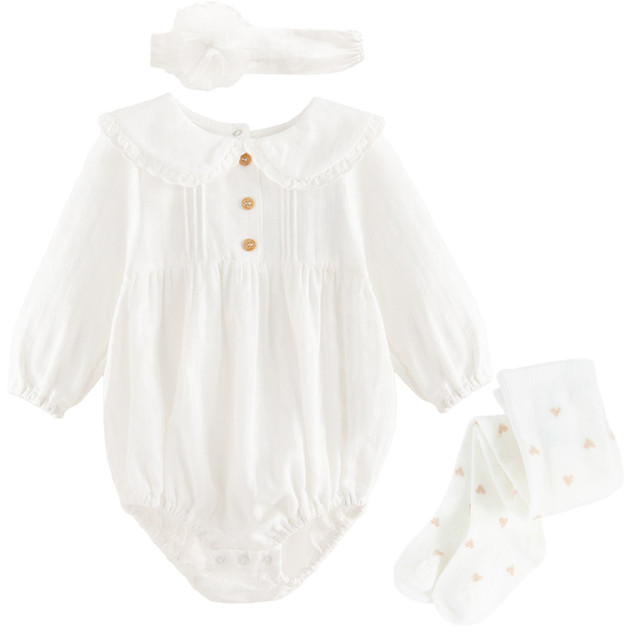 Комплект, цвят: Кремав