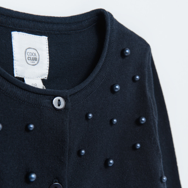 Жилетка, цвят: Морско син