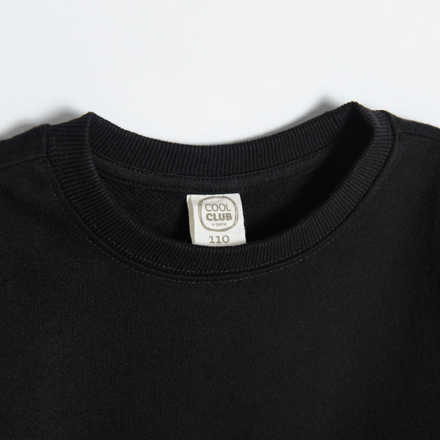 Блуза с дълъг ръкав, цвят: Черен