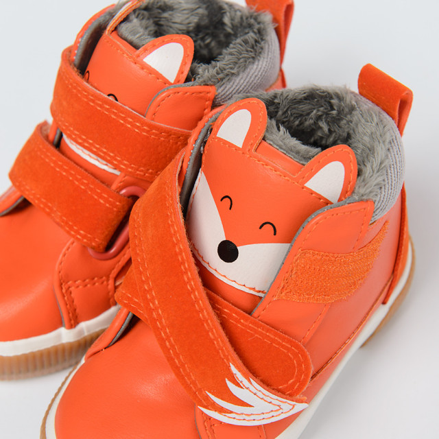 Високи обувки, цвят: Оранжев