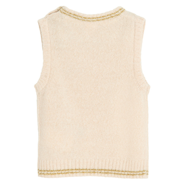 Елек, цвят: Бежов меланж