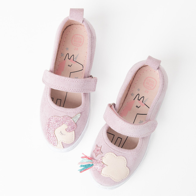 Пантофи, цвят: Светло виолетов