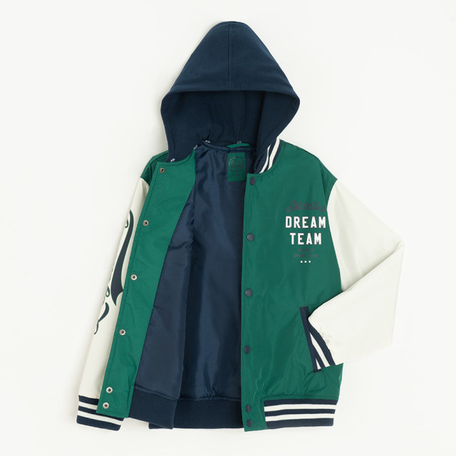 Яке, цвят: Зелен