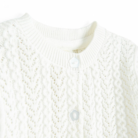 Жилетка, цвят: Бял