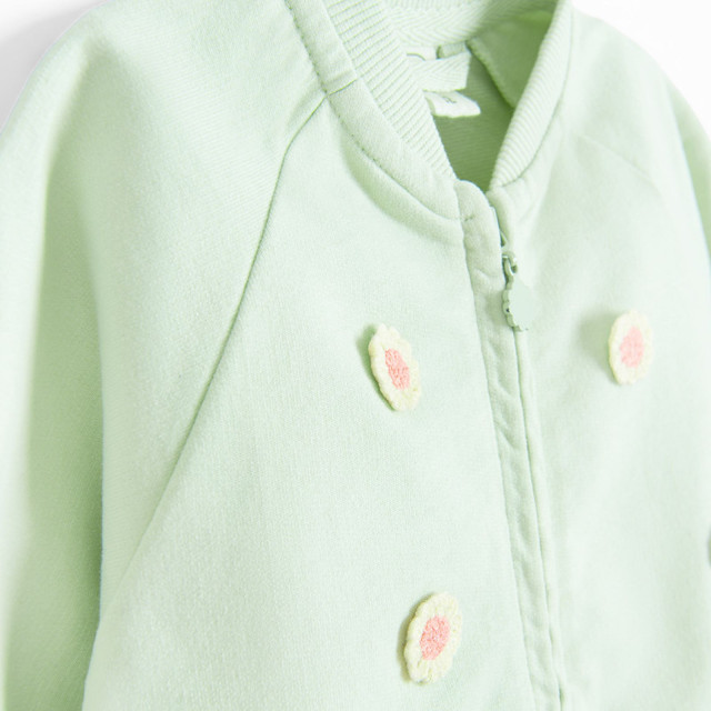 Яке, цвят: Зелен