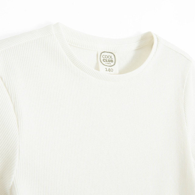 Тениска с къс ръкав, цвят: Бял