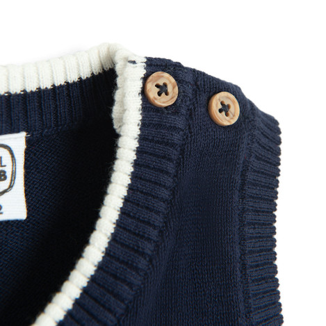 Елек, цвят: Морско син