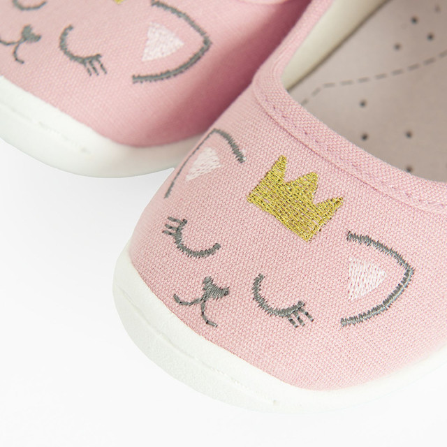 Пантофи, цвят: Розов