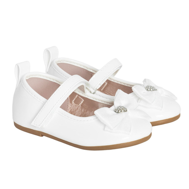 Балеринки, цвят: Бял