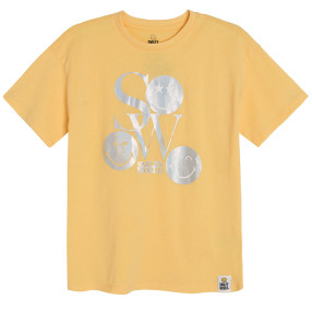 Тениска с къс ръкав SMILEY, цвят: Жълт