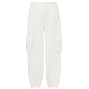 Спортен панталон, цвят: Бял