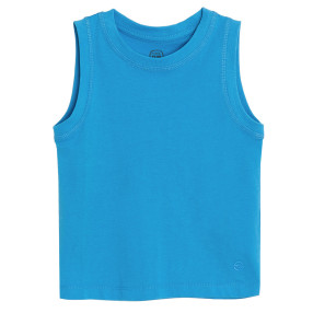 Тениска без ръкав, цвят: Син