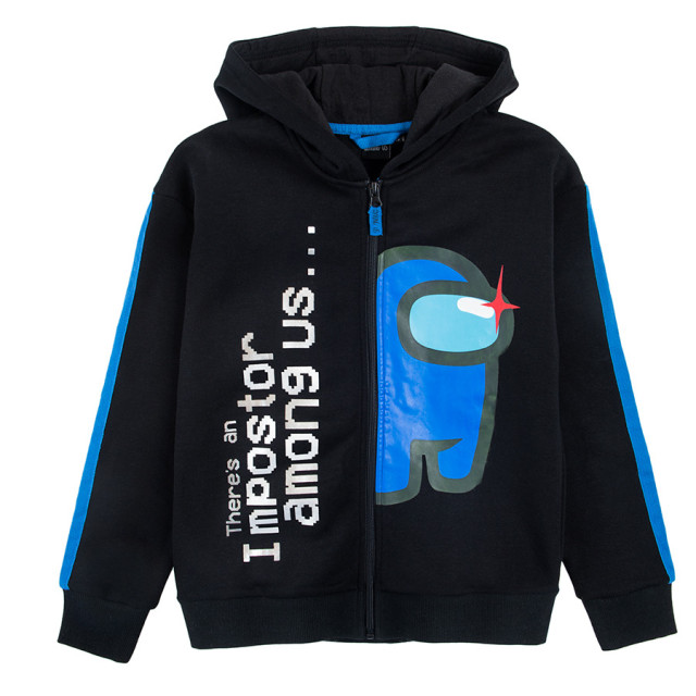 Суитчър AMONG US, цвят: Черен