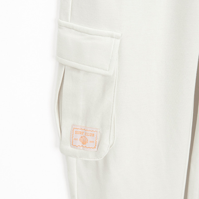 Спортен панталон, цвят: Бял