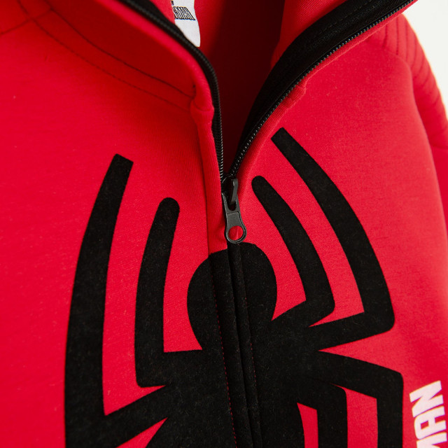 Суитчър SPIDER-MAN, цвят: Червен