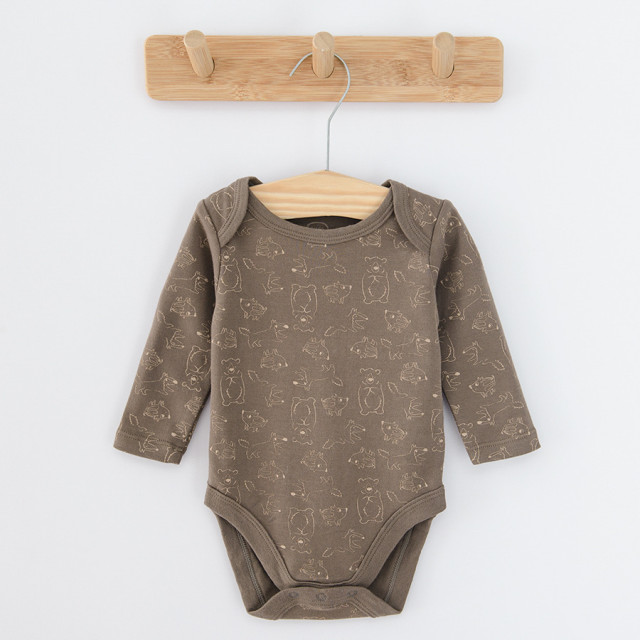 Боди с дълъг ръкав 3бр., цвят: Микс