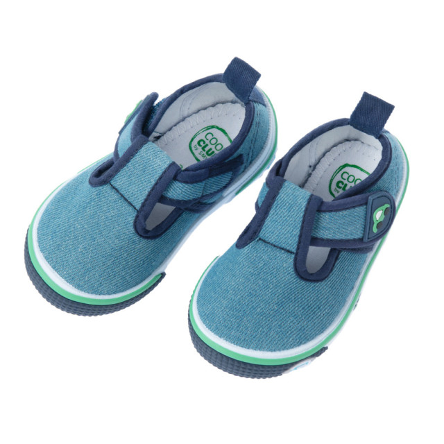 Пантофи, цвят: Деним