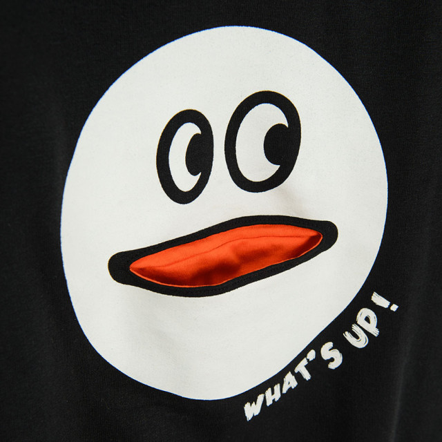 Блуза с дълъг ръкав, цвят: Черен