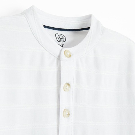 Тениска ПОЛО с къс ръкав, цвят: Бял