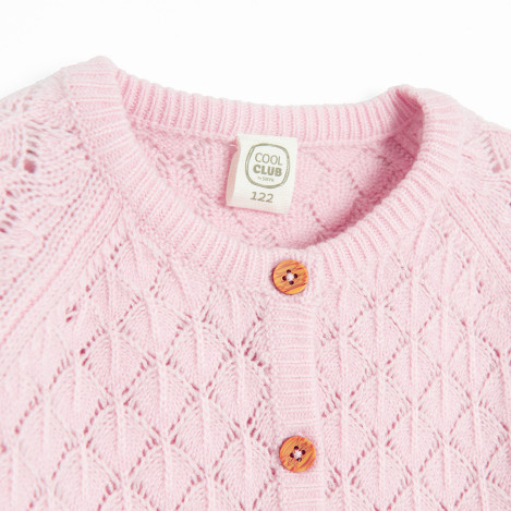 Жилетка, цвят: Розов