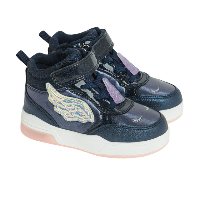 Високи обувки, цвят: Морско син