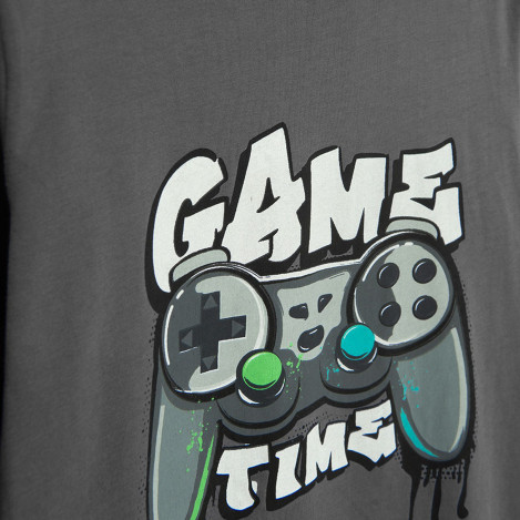 Пижама, цвят: Сив