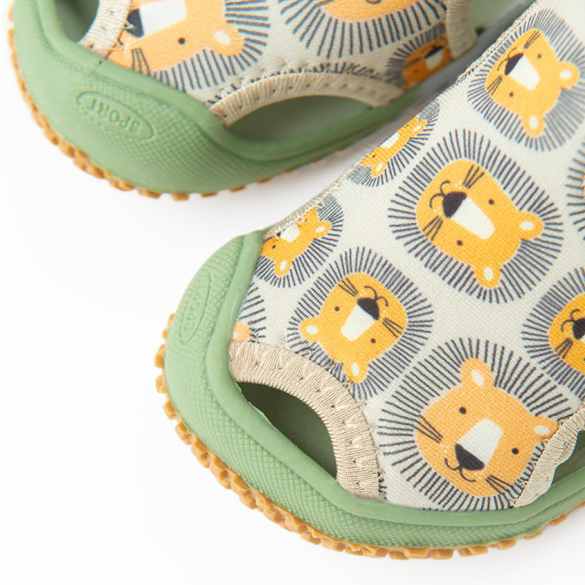 Сандали, цвят: Каки