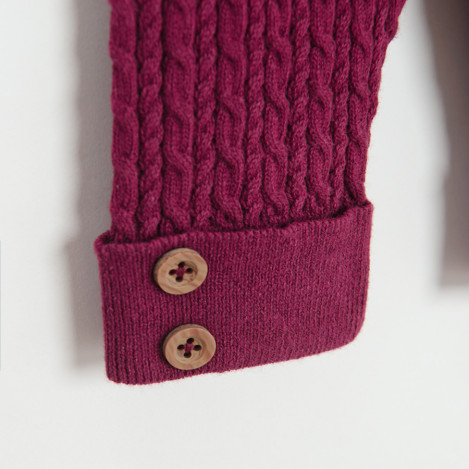 Клин, цвят: Бургунди