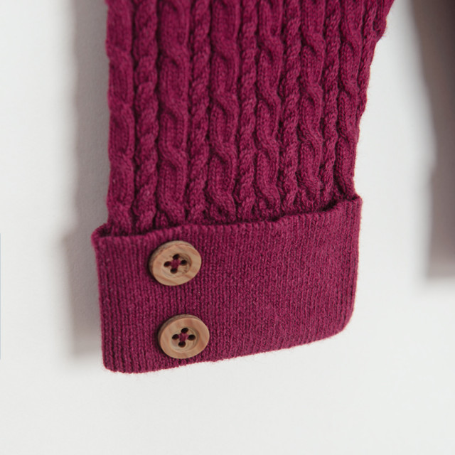 Клин, цвят: Бургунди