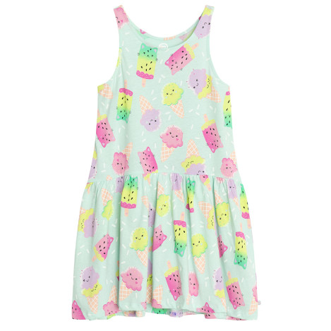 Рокля без ръкав, цвят: Микс