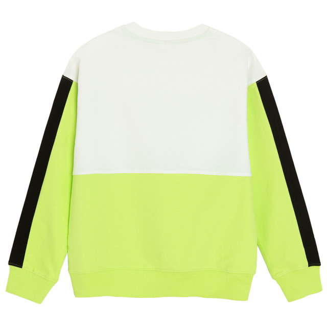 Блуза с дълъг ръкав, цвят: Бял